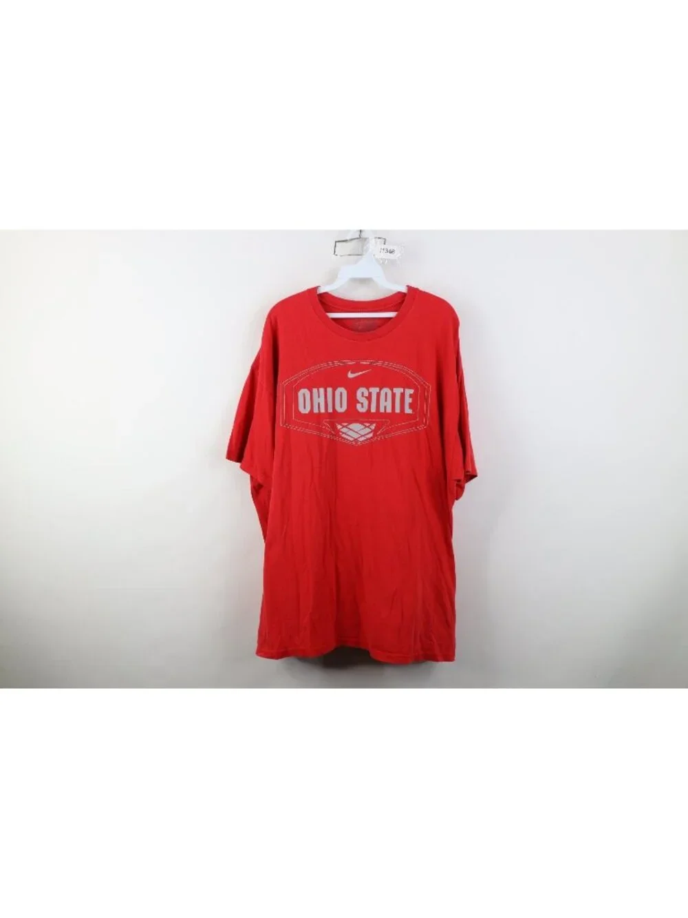 Vtg Nike Mens 2XL Travis Scott Swoosh Ohio State University Basketball T-Shirt